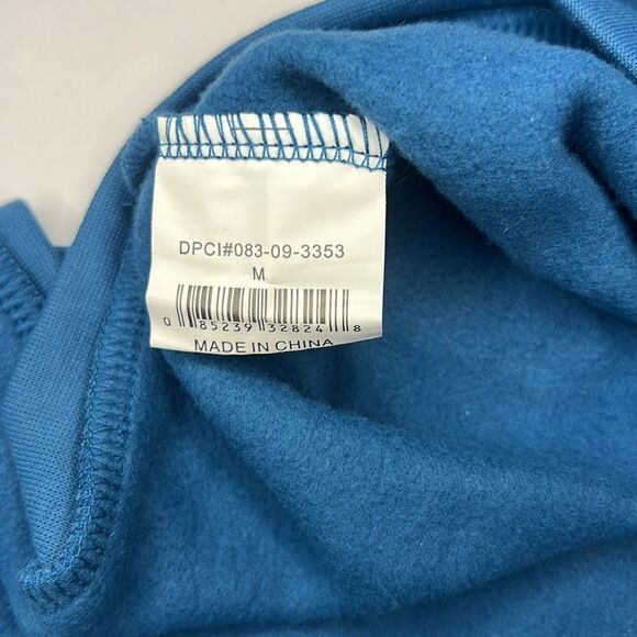 Target Wondershop Doggy Christmas Hooded Sweater Teal Size Medium - Picture 3 of 4